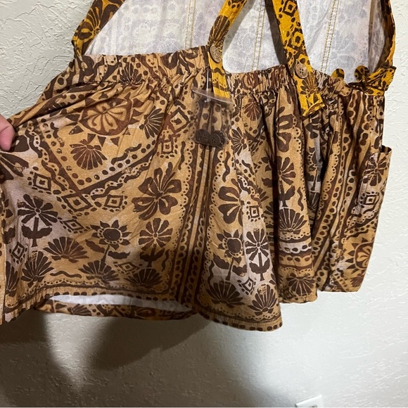 *NEW* Free People Palm Bay Printed Shortalls - Picture 12 of 14